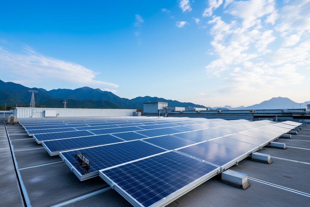 Rooftop solar and storage system